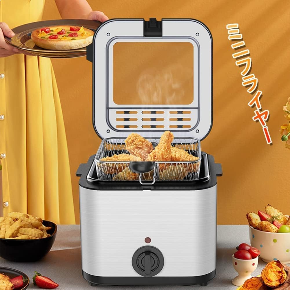 Amazon.co.jp: 電気フライヤー卓上フライヤー 家庭用 フライヤー 2.5L